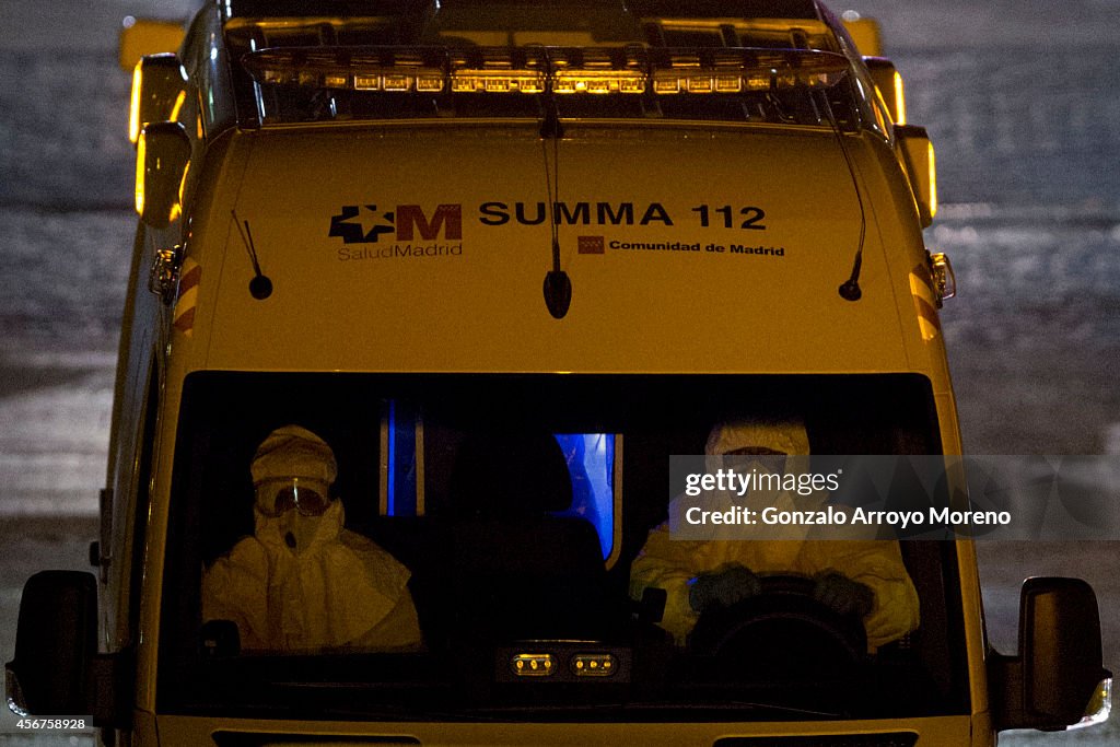 Spanish Nurse Tests Positive For Ebola