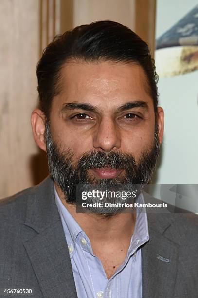 Actor Peyman Moaadi attends the "Camp X-Ray" New York premiere at the Crosby Street Hotel on October 6, 2014 in New York City.