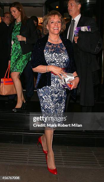 Esther Rantzen attend the Pride of Britain awards at The Grosvenor House Hotel on October 6, 2014 in London, England.