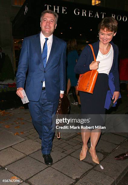 Ed Ball attend the Pride of Britain awards at The Grosvenor House Hotel on October 6, 2014 in London, England.