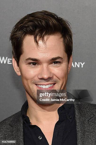 Andrew Rannells attends the "St. Vincent" New York Premiere at Ziegfeld Theater on October 6, 2014 in New York City.