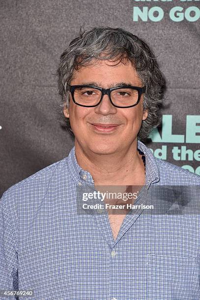 Director Miguel Arteta attends the premiere of Disney's "Alexander and the Terrible, Horrible, No Good, Very Bad Day" at the El Capitan Theatre on...