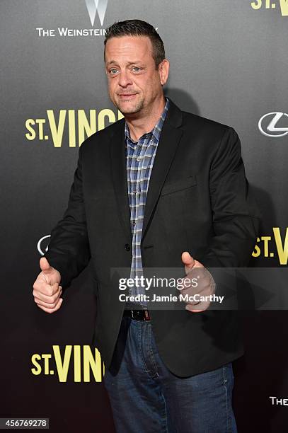 Lenny Venito attends the "St. Vincent" New York Premiere at Ziegfeld Theater on October 6, 2014 in New York City.