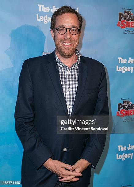 Director Rob Minkoff attends the DreamWorks Animation and Twentieth Century Fox Home Entertainment Present: The Jay Ward Legacy exhibit at The Paley...