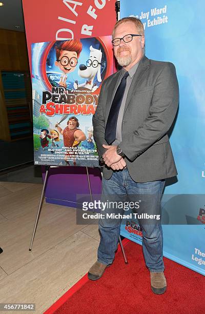 Director Gary Trousdale attends the opening of the Jay Ward Legacy Exibit at The Paley Center for Media on October 6, 2014 in Beverly Hills,...