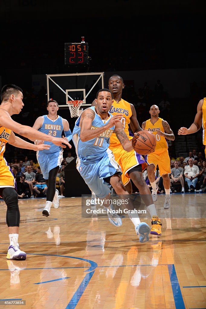 Denver Nuggets v Los Angeles Lakers