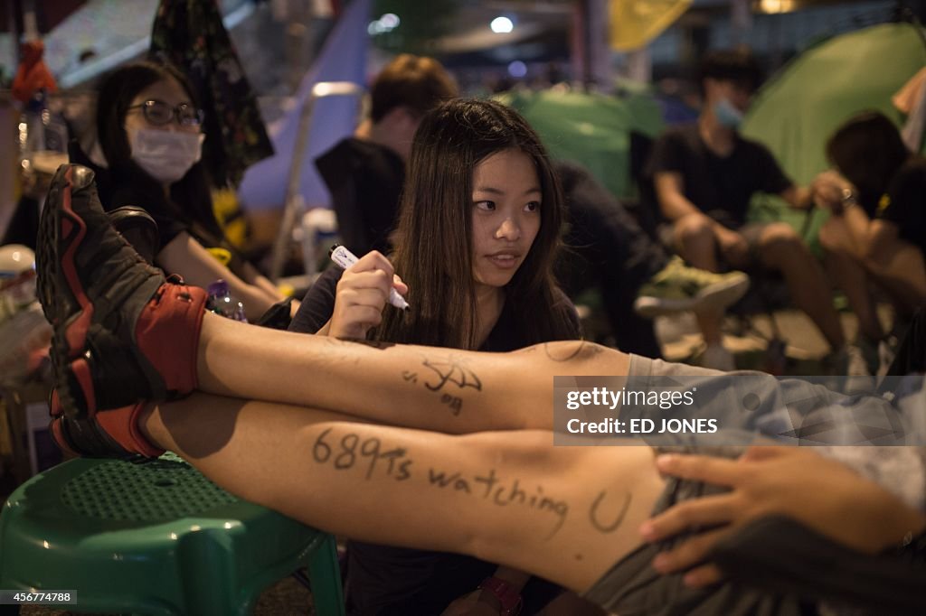 HONG KONG-POLITICS-CHINA-DEMOCRACY