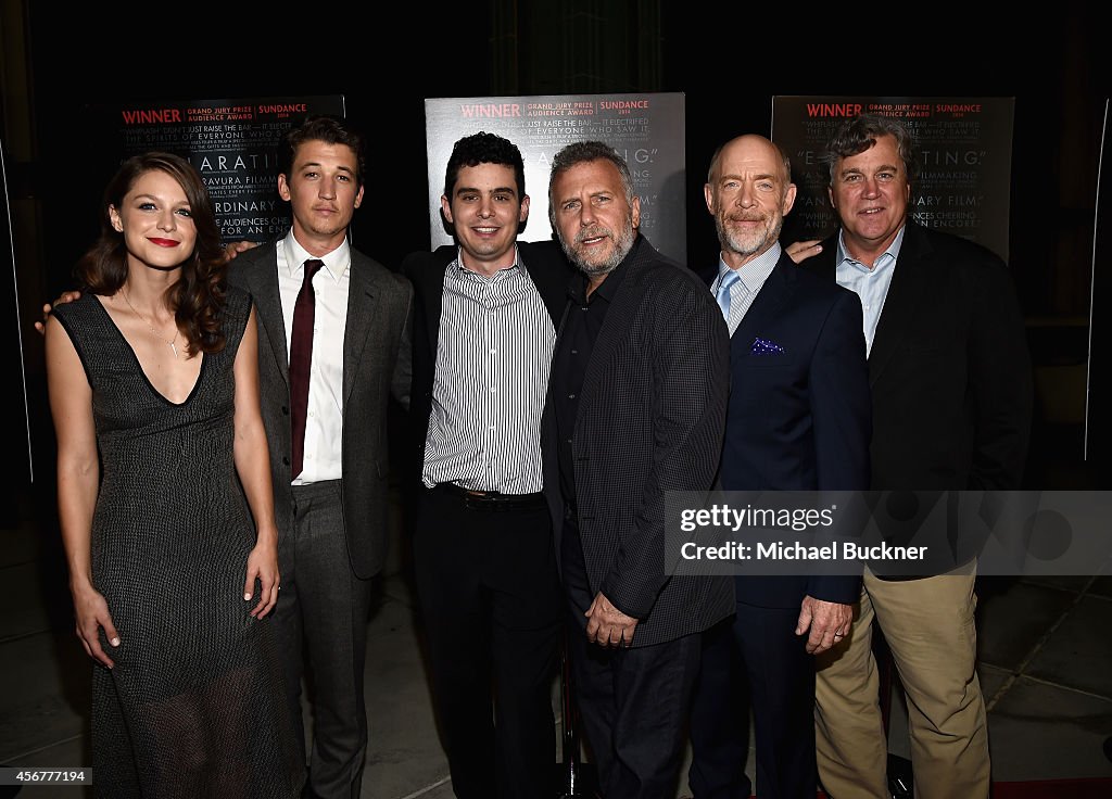 Premiere Of Sony Pictures Classics' "Whiplash" - Red Carpet