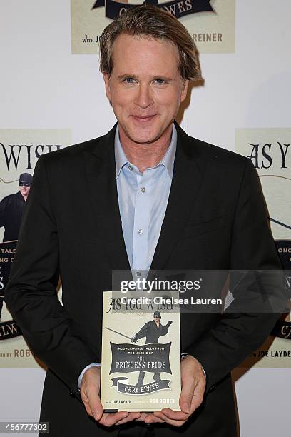 Actor Cary Elwes attends the "As You Wish" book launch party at Pearl's Liquor Bar on October 6, 2014 in Hollywood, California.