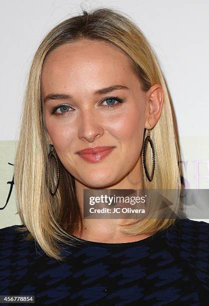 Actress Jess Weixler attends 'As You Wish: Inconceivable Tales From The Making Of The Princess Bride' Cary Elwes latest memoir on October 6, 2014 in...