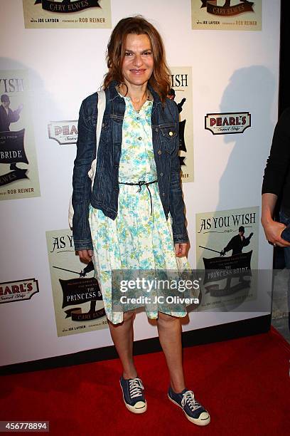 Sandra Bernhard attends 'As You Wish: Inconceivable Tales From The Making Of The Princess Bride' Cary Elwes latest memoir on October 6, 2014 in...