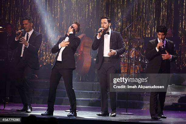 The Company Men perform onstage at the 14th Annual Les Girls at Avalon on October 6, 2014 in Hollywood, California.