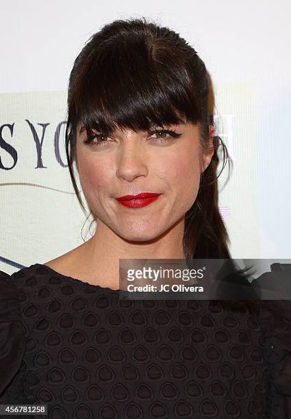 Actress Selma Blair attends 'As You Wish: Inconceivable Tales From The Making Of The Princess Bride' Cary Elwes latest memoir on October 6, 2014 in...