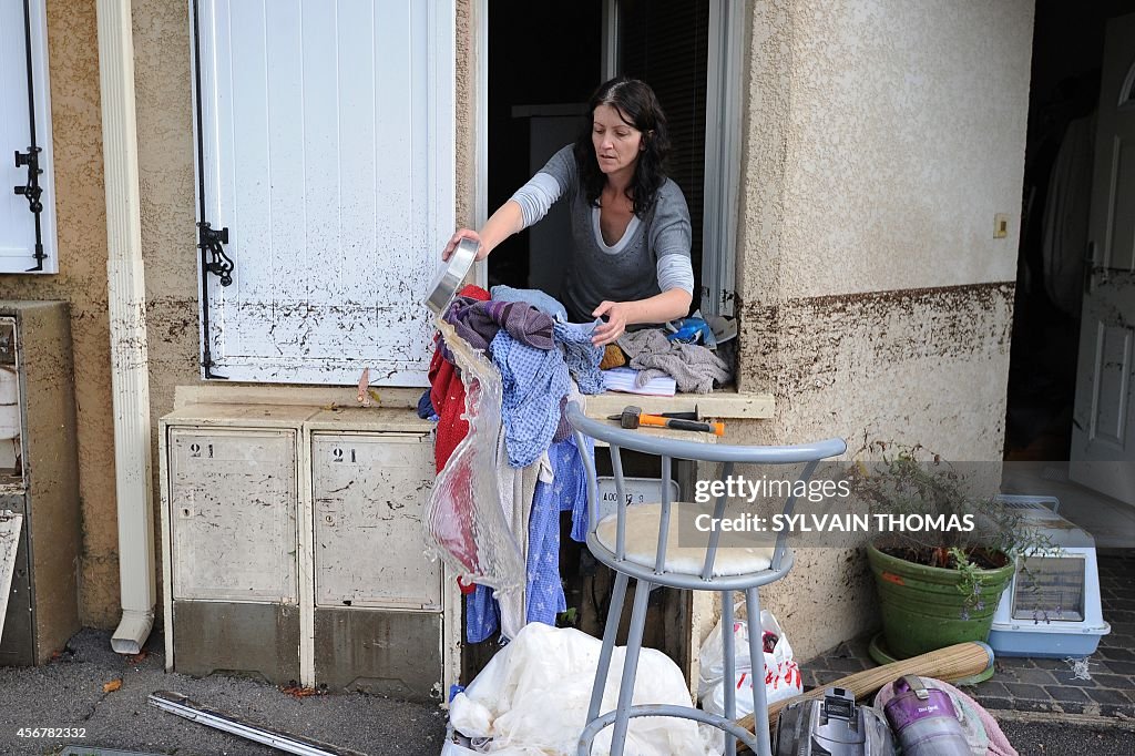 FRANCE-WEATHER-FLOOD