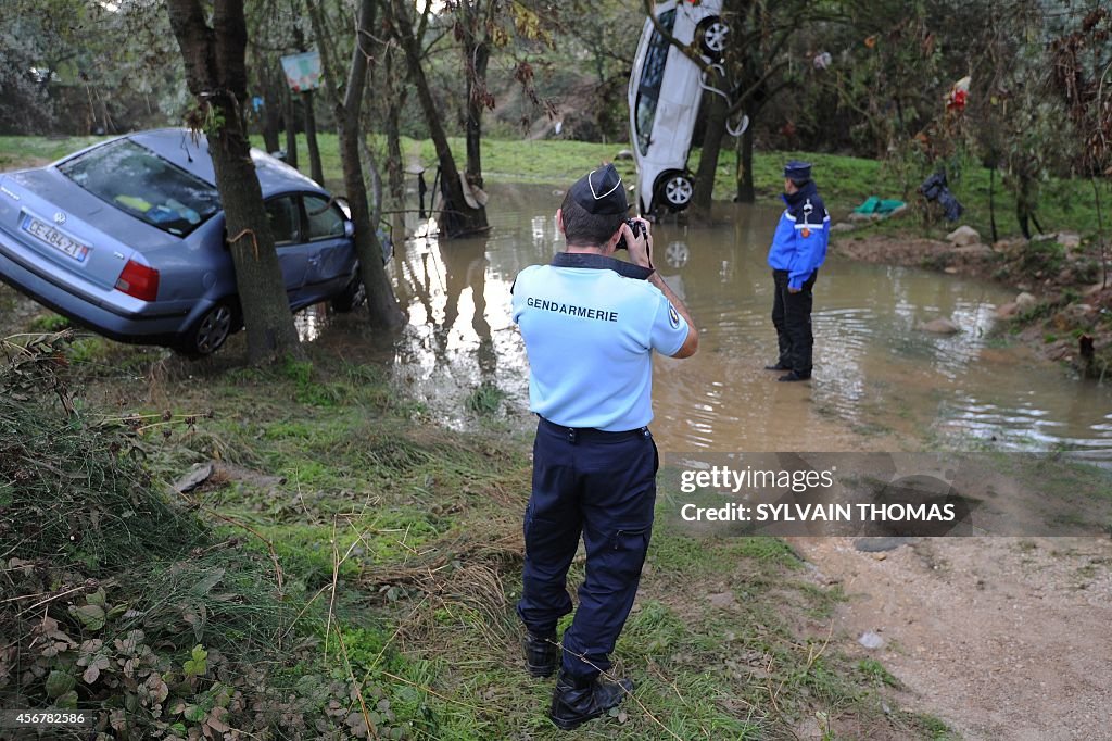 FRANCE-WEATHER-FLOOD