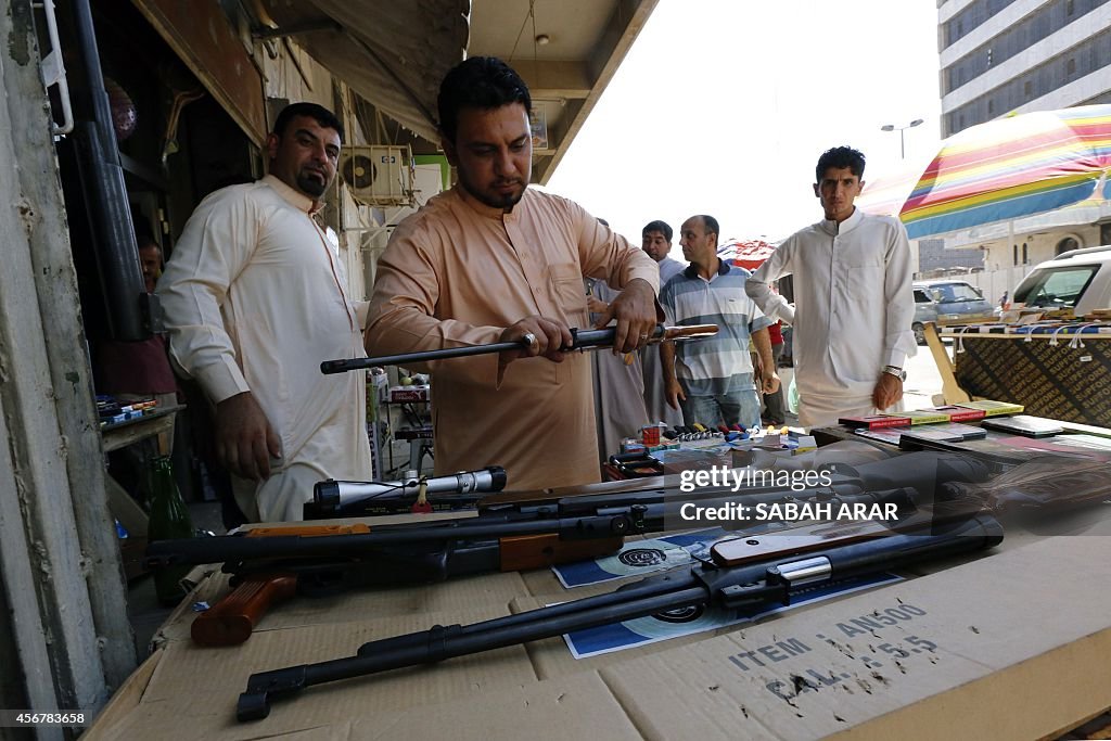 IRAQ-CONFLICT-WEAPONS-MARKET