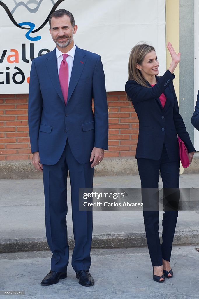 Spanish Royals Attend Vocational Training Opening Course