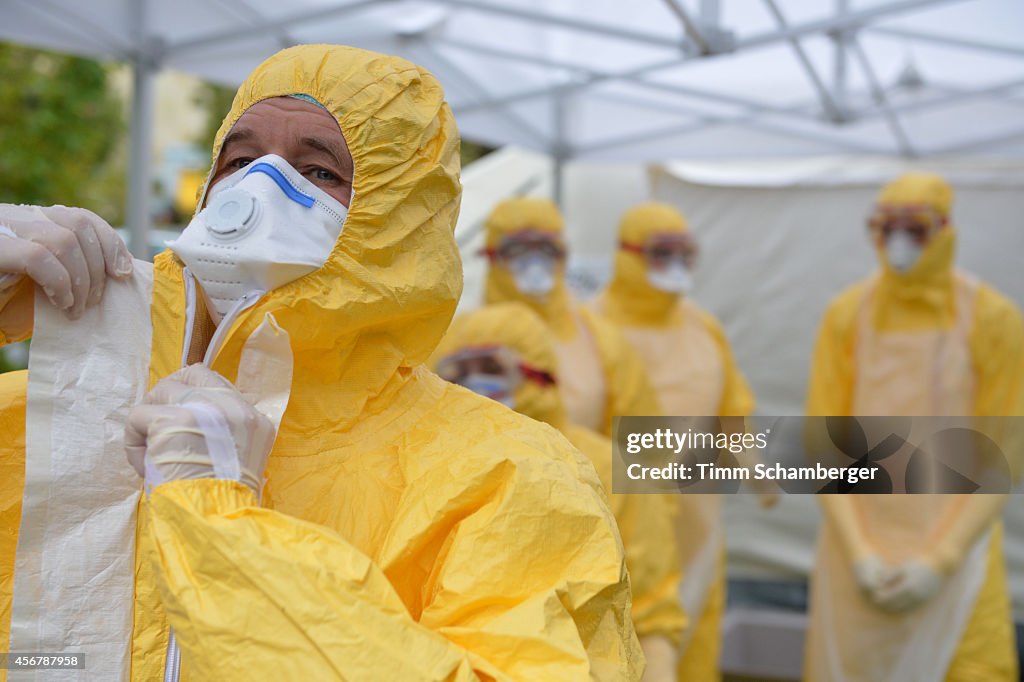 German Red Cross Trains Ebola Volunteers