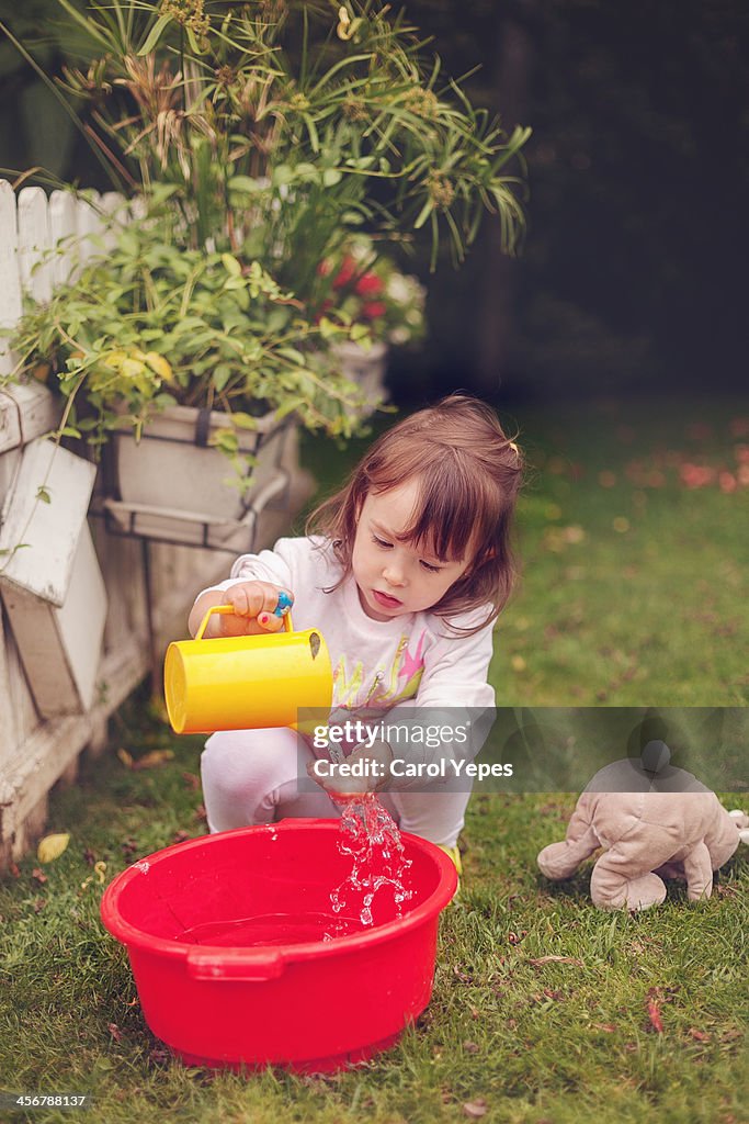 Playing with fresh water
