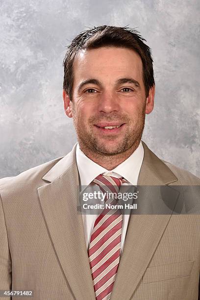 Steve Sullivan, Development Coach of the Arizona Coyotes poses for his official headshot for the 2014-2015 season on September 12, 2013 at Gila River...