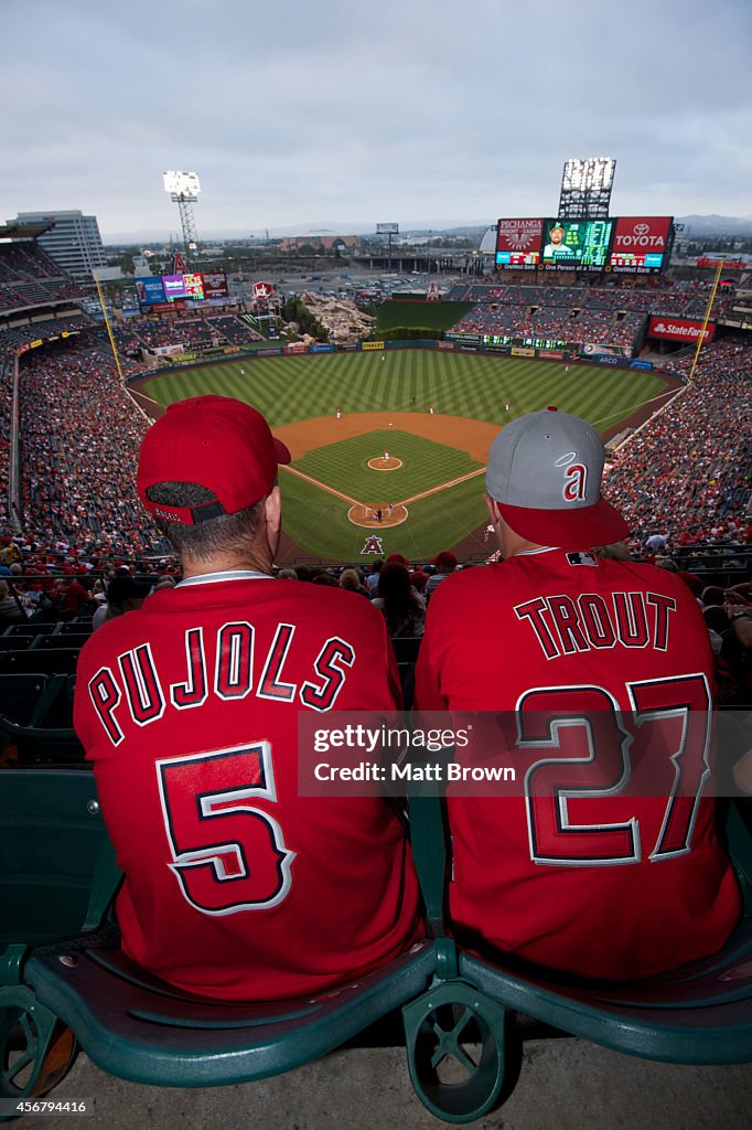 Oakland Athletics v Los Angeles Angels of Anaheim