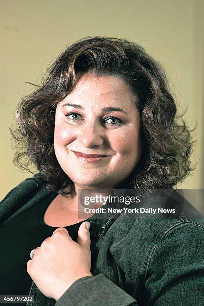 Author Jennifer Weiner at Le Parker Meridien Hotel in Manhattan.