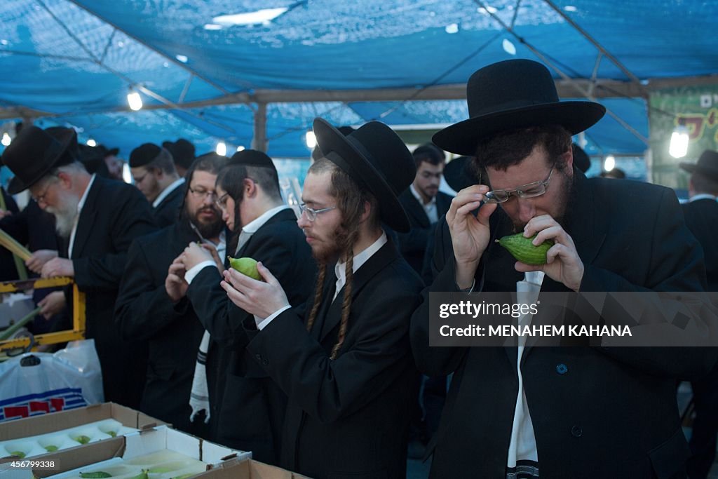 ISRAEL-RELIGION-JUDAISM-ORTHODOX-SUKKOT