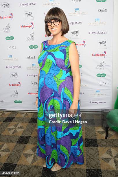 Dawn O'Porter attends the Spectacle Wearer Of the year Awards at 8 Northumberland Avenue on October 7, 2014 in London, England.