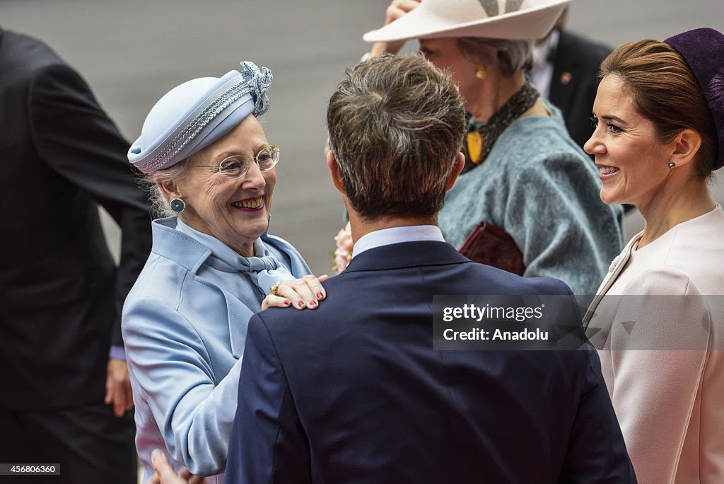 Danish royals attend opening of the parliament in Denmark