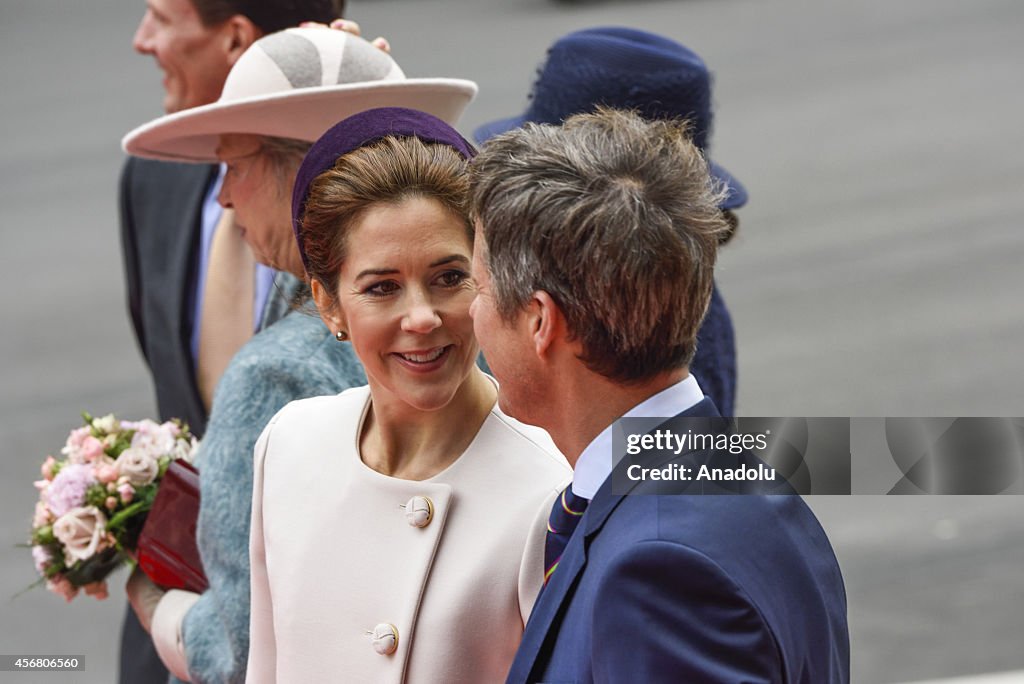 Danish royals attend opening of the parliament in Denmark