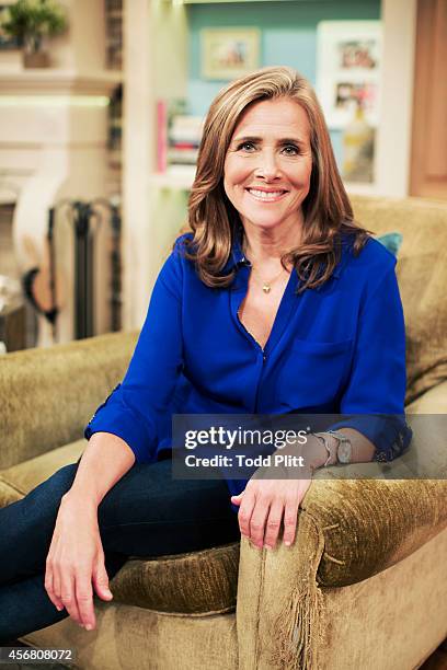 Host Meredith Vieira is photographed for USA Today on September 3, 2014 in New York City. PUBLISHED IMAGE