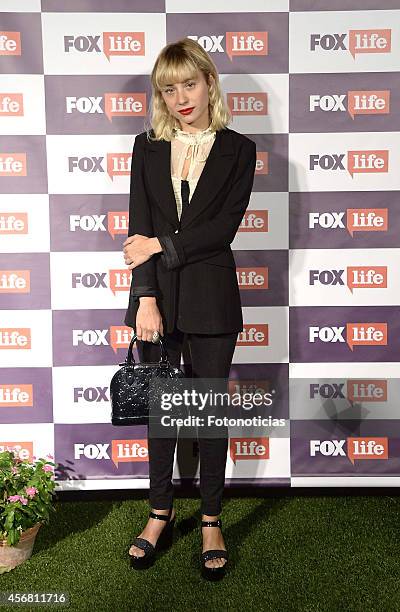 Miranda Makaroff attends Fox Life channel cocktail presentation at Club Pinar on October 7, 2014 in Madrid, Spain.