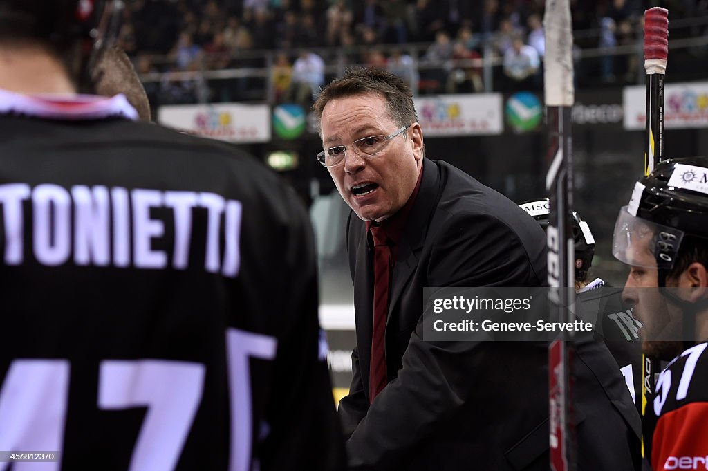 Geneve-Servette v Briancon Diables Rouges - Champions Hockey League