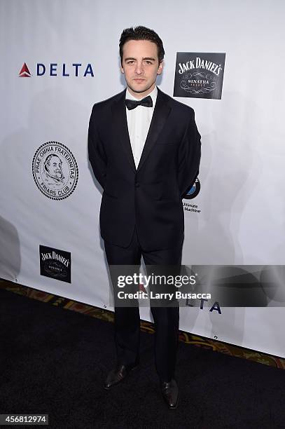 Actor Vincent Piazza attends the Friars Foundation Gala honoring Robert De Niro and Carlos Slim at The Waldorf=Astoria on October 7, 2014 in New York...