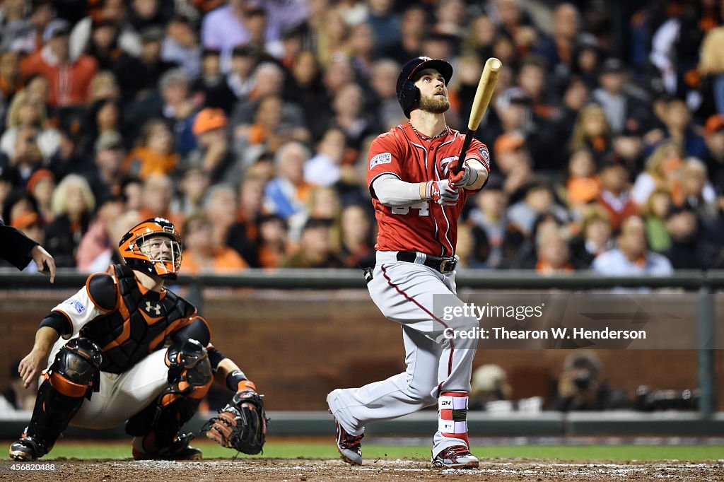 Division Series - Washington Nationals v San Francisco Giants - Game Four