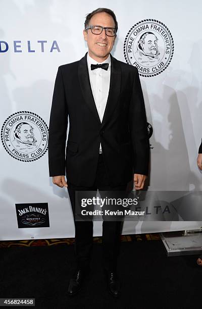 David O. Russell attends the Friars Foundation Gala honoring Robert De Niro and Carlos Slim at The Waldorf=Astoria on October 7, 2014 in New York...