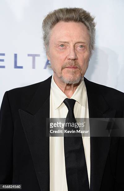 Christopher Walken attends the Friars Foundation Gala honoring Robert De Niro and Carlos Slim at The Waldorf=Astoria on October 7, 2014 in New York...