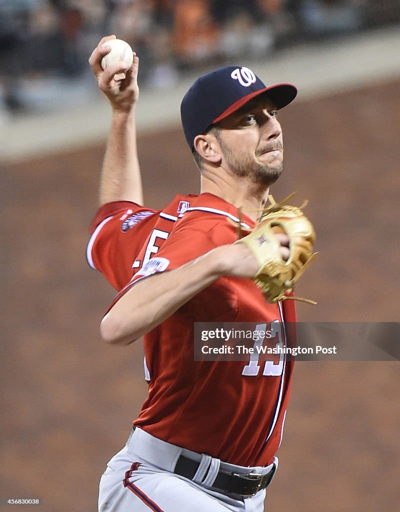 MLB-Game four of the NLDS. Washington Nationals at San Francisco Giants