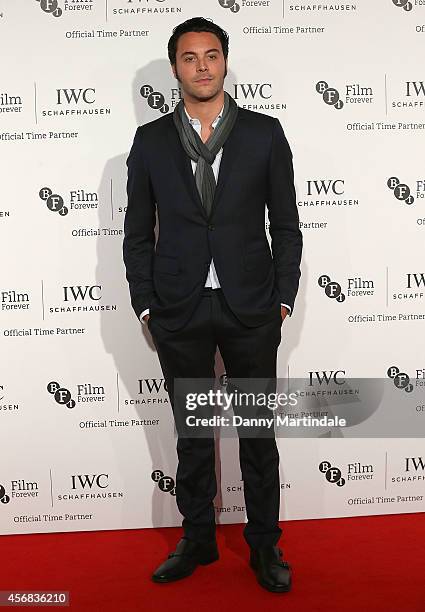 Jack Huston attends the IWC Gala dinner in honour of the BFI at Battersea Evolution on October 7, 2014 in London, England.