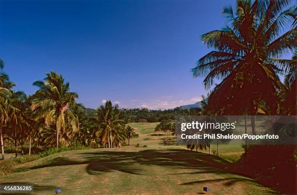 The 17th hole of the Victoria Golf Club in Kandy, Sri Lanka, circa 1995.