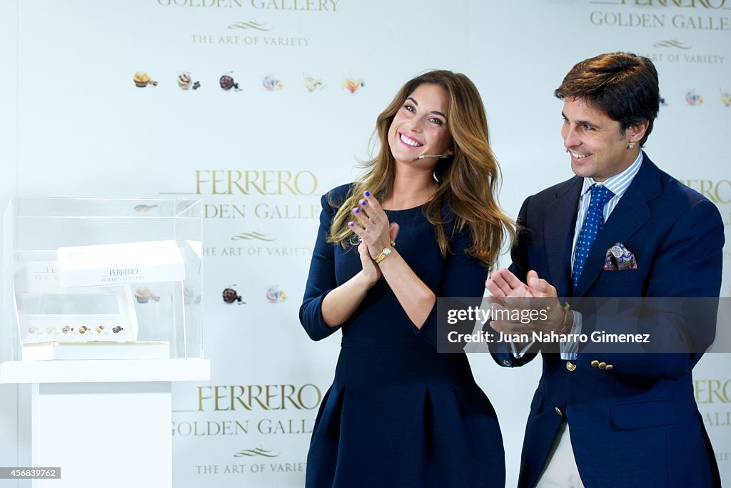 Lourdes Montes and Fran Rivera Present New 'Ferrero' Chocolates