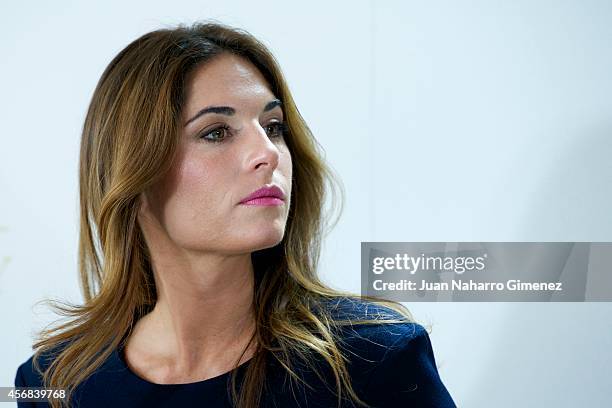 Lourdes Montes attends 'Ferrero Golden Gallery' presentation at Museo Thyssen-Bornemisza on October 8, 2014 in Madrid, Spain.