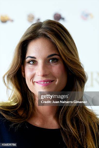 Lourdes Montes attends 'Ferrero Golden Gallery' presentation at Museo Thyssen-Bornemisza on October 8, 2014 in Madrid, Spain.