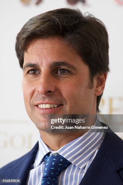 Fran Rivera attends 'Ferrero Golden Gallery' presentation at Museo Thyssen-Bornemisza on October 8, 2014 in Madrid, Spain.