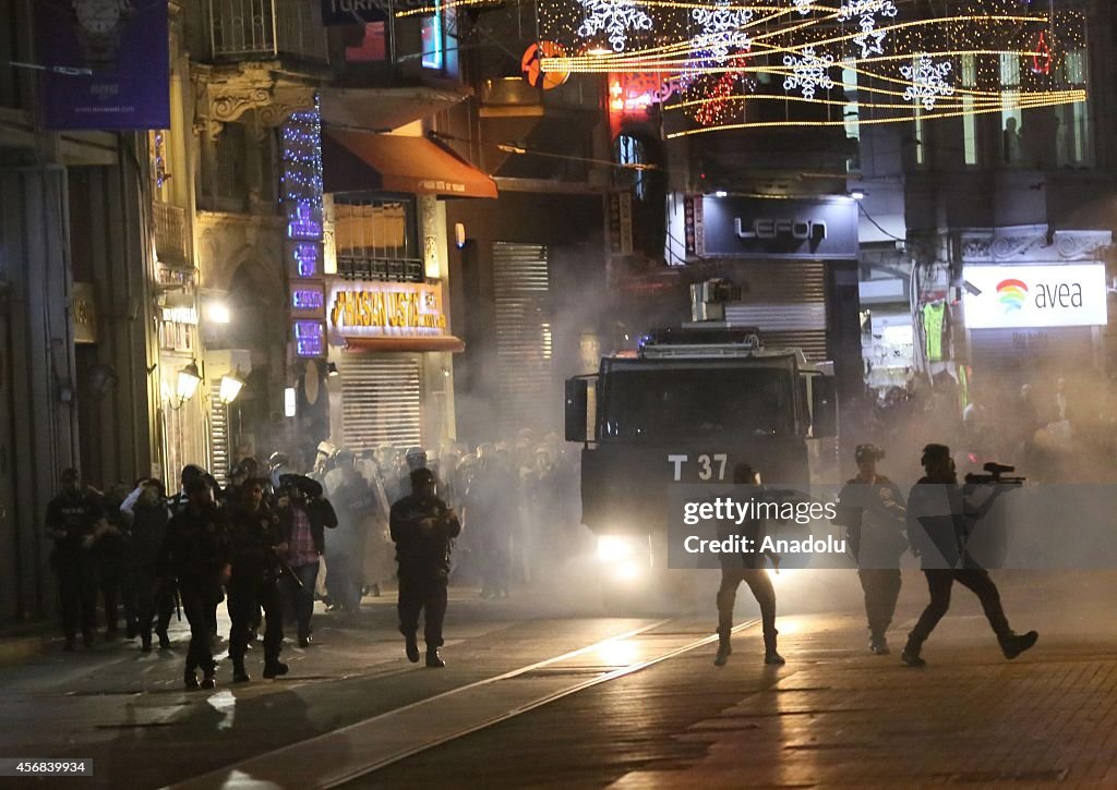 Unauthorized Kobanei demonstrations in Turkey