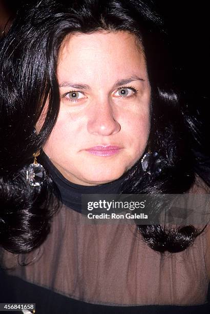 Magazine editor Gael Love attends the Girl Scout Council of Greater New York's 50th Anniversary Gala and Tribute to Arnold Scaasi on January 24, 1990...