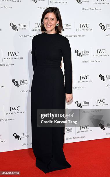 Emilia Wickstead attends the IWC Gala dinner in honour of the BFI at Battersea Evolution on October 7, 2014 in London, England.