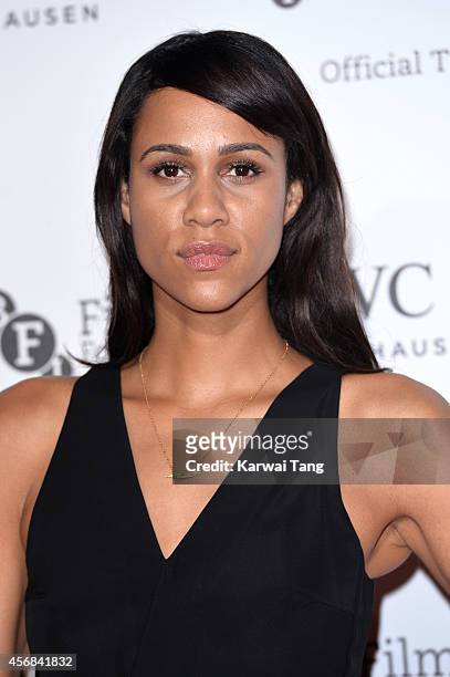 Zawe Ashton attends the IWC Gala dinner in honour of the BFI at Battersea Evolution on October 7, 2014 in London, England.