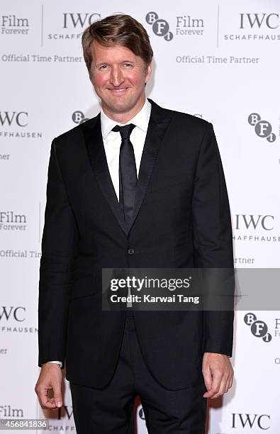 Tom Hooper attends the IWC Gala dinner in honour of the BFI at Battersea Evolution on October 7, 2014 in London, England.