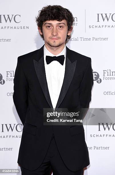 Craig Roberts attends the IWC Gala dinner in honour of the BFI at Battersea Evolution on October 7, 2014 in London, England.